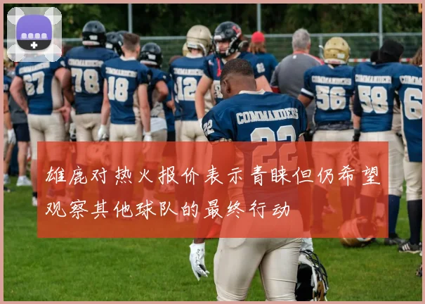 雄鹿对热火报价表示青睐但仍希望观察其他球队的最终行动